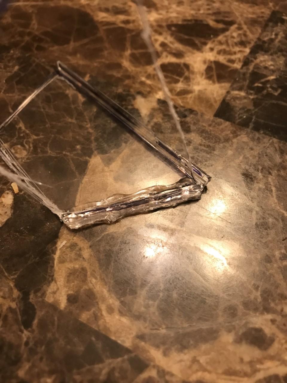 Pepper Ghost Effect With Reused Materials 5 Steps Instructables