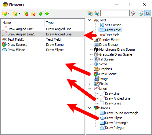 In Visuino Set the Display
