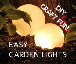 EASY GARDEN LIGHTS [<10$] [< 5 Min. To Make] 