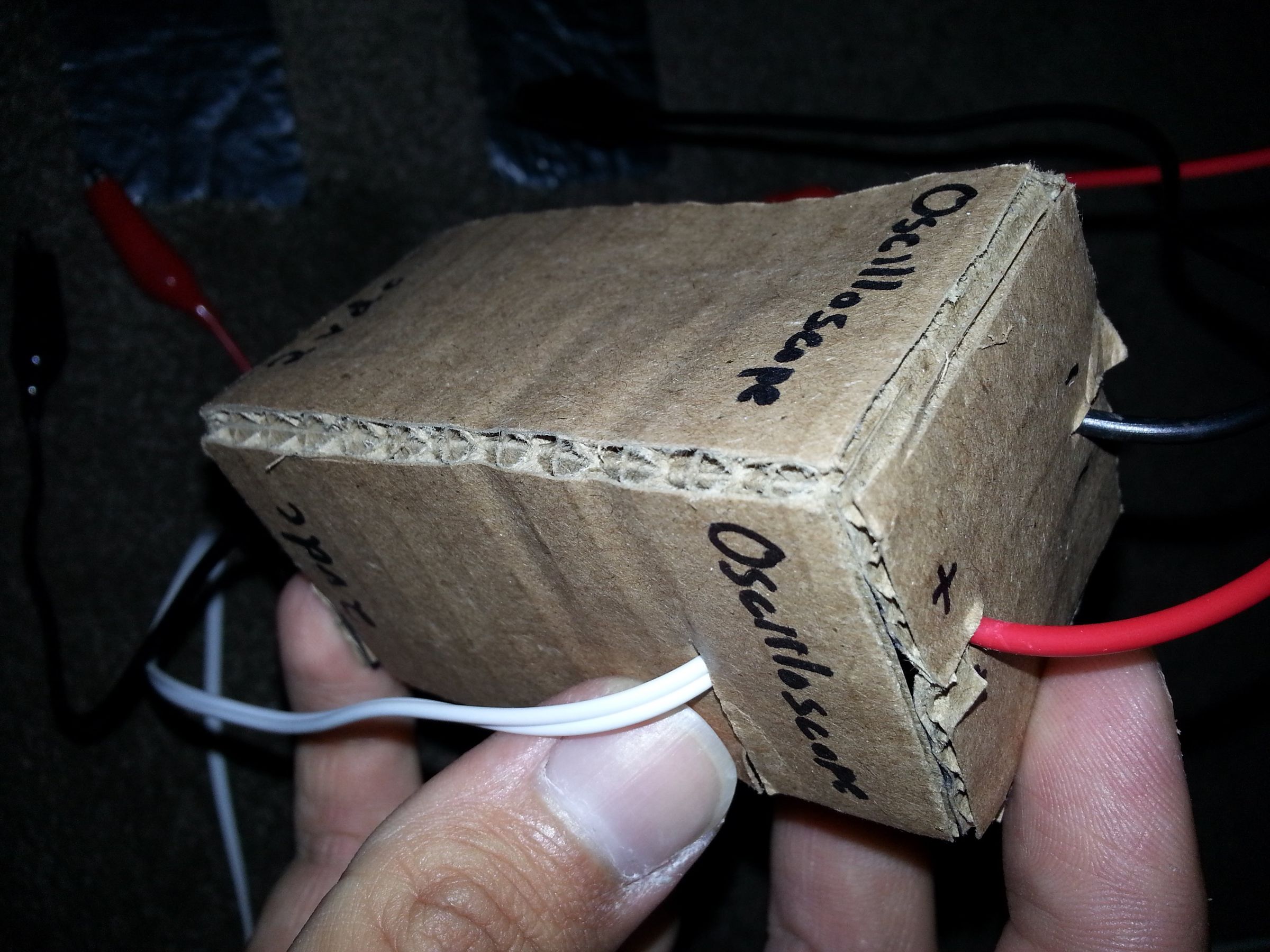 OscilloPower Audio Jack Oscilloscope/Power Supply for Smart Phones or