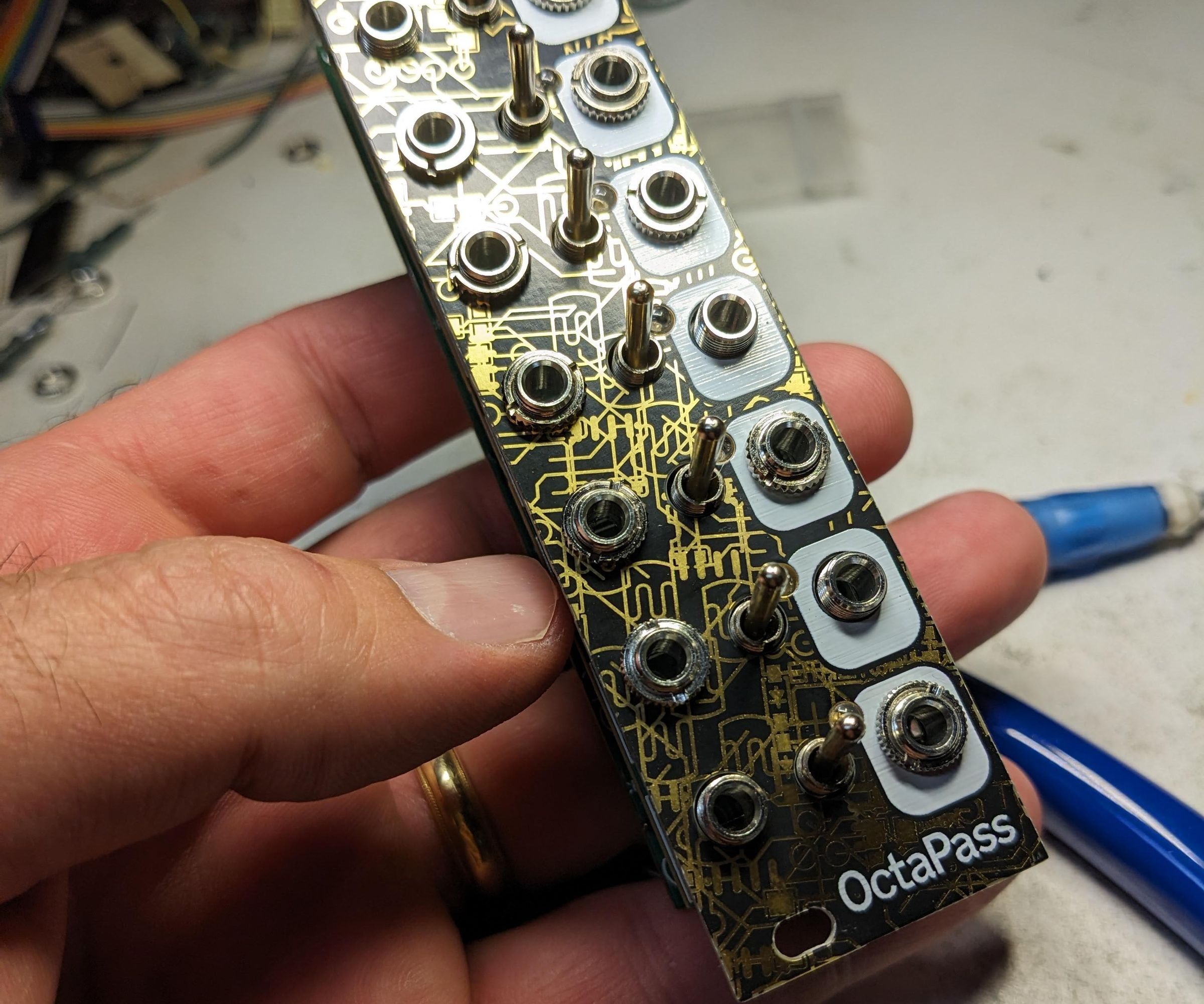 OctaPass Eurorack Module - Eight Channel Hi Fidelity Low-cut Filter