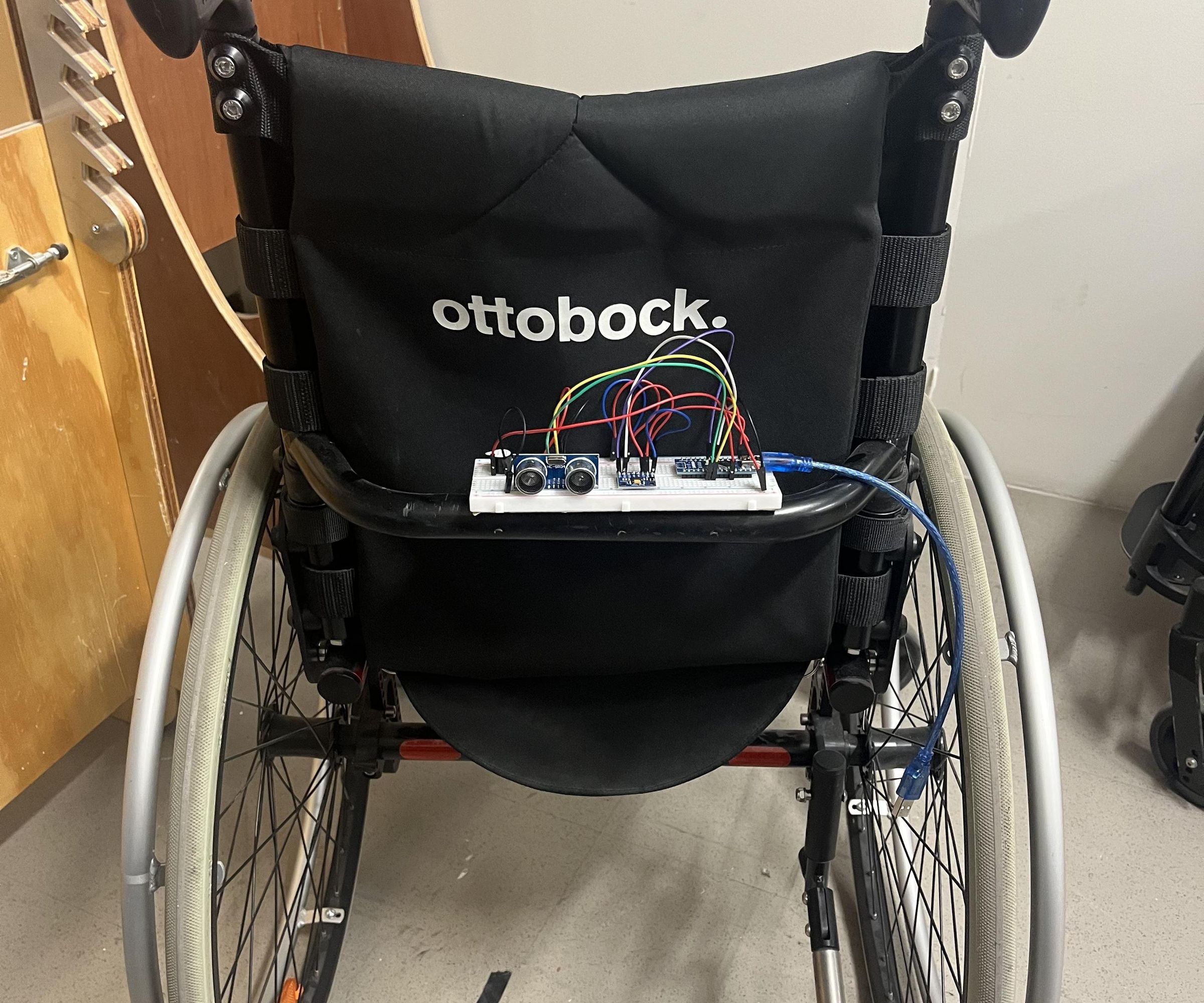 Manual Wheelchair Obstacle Detection System in Reverse Motion