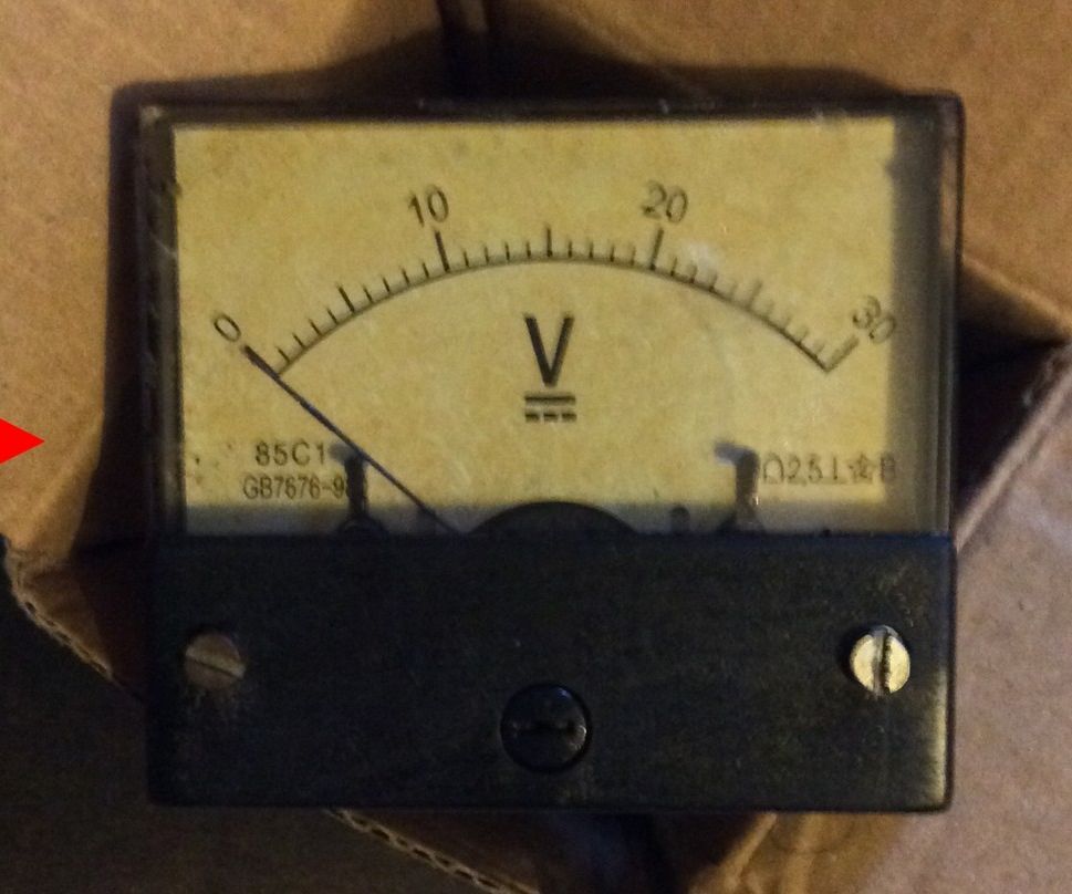 Brand New to Vintage Needle Voltmeter