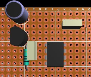 Perfboard/Veroboard Design Using Proteus ARES PCB Designer : 4 Steps ...