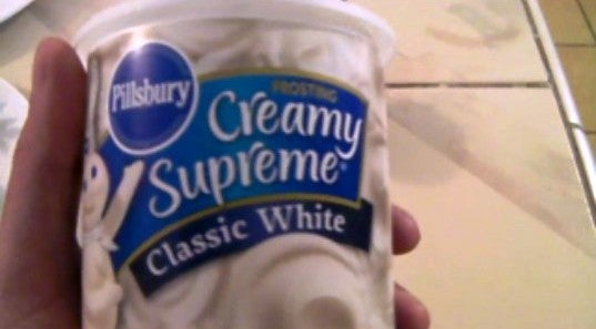 Adding the Strawberry and the Frosting