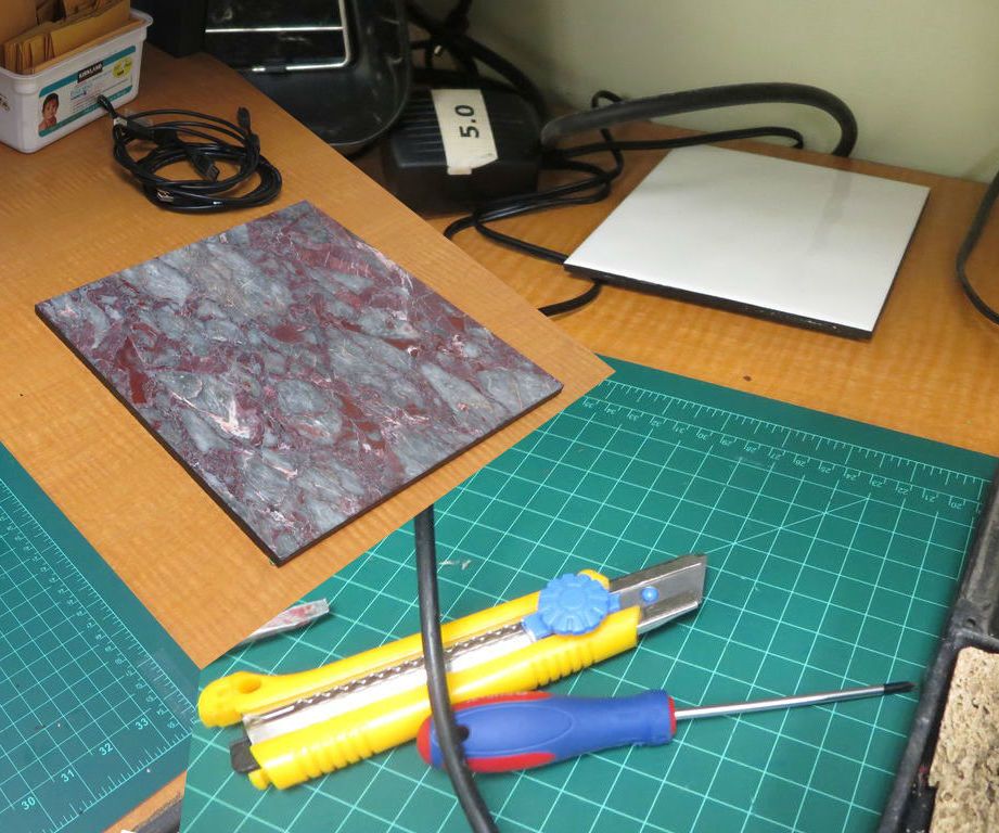 Floor Tile Work Surfaces