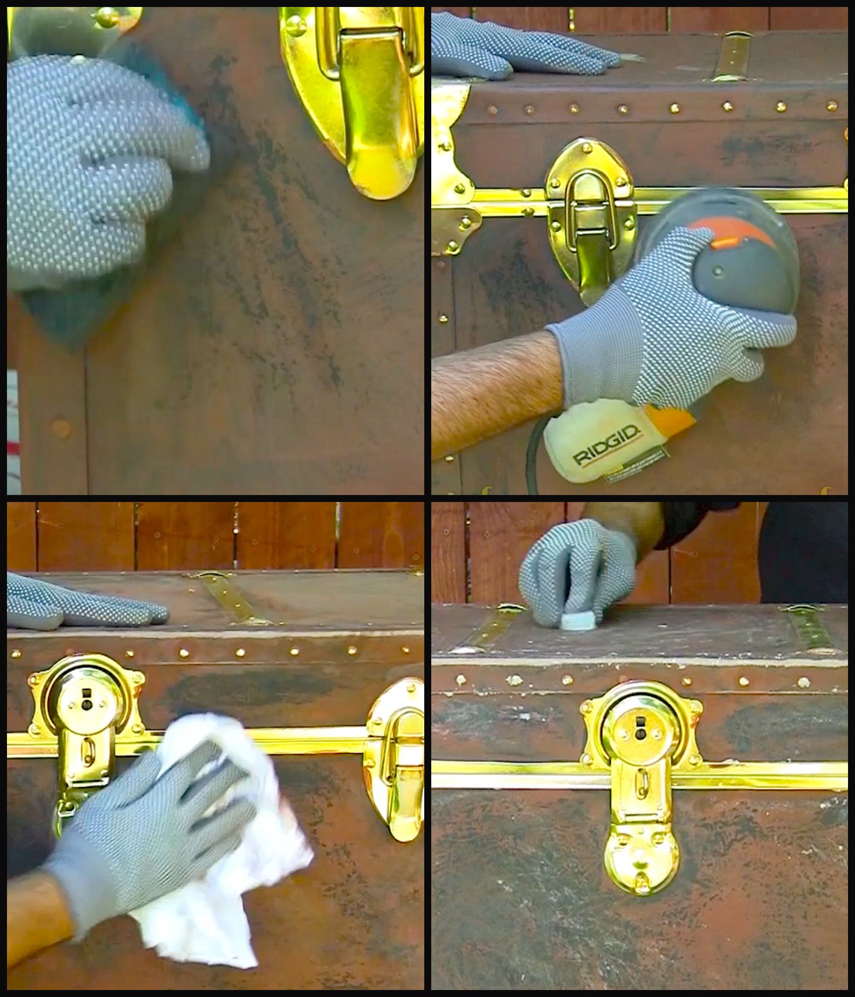 Storage Trunk Makeover 6 Steps (with Pictures) Instructables