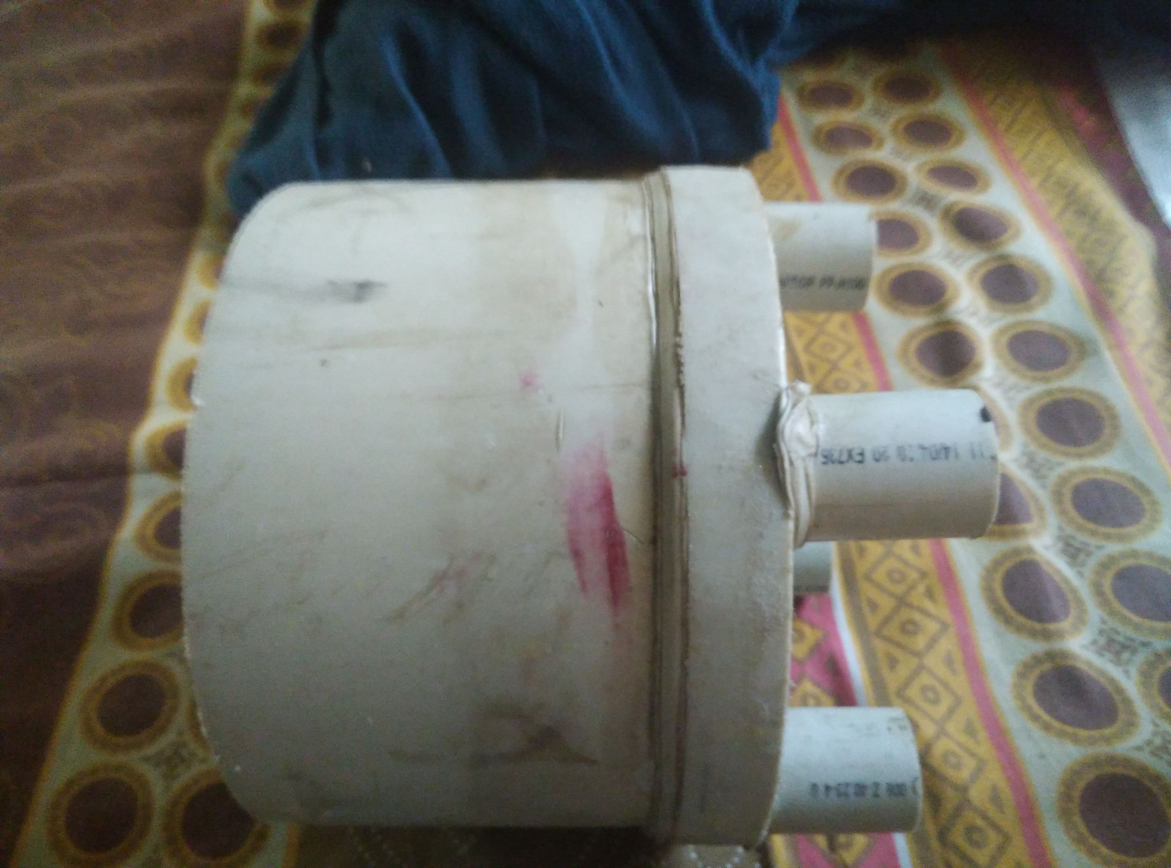 Storage/organizer From Waste Pipes