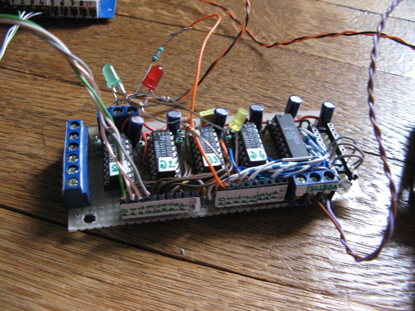 The Third Machine: 1 Master (with Emergency Stop) and 3 Slaves Synchronized and I2C I/O Expansions