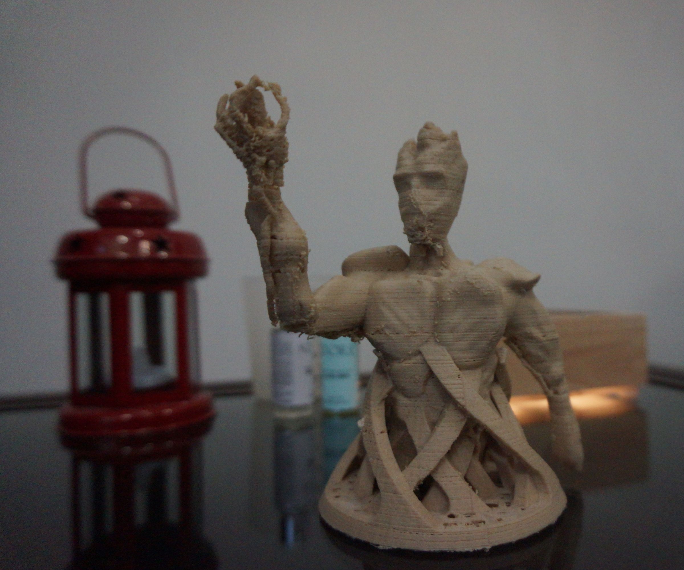 Groot LED Lamp Work in Progress