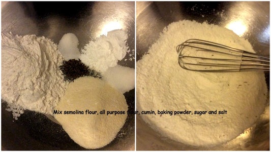 Make the No Yeast Pizza Dough