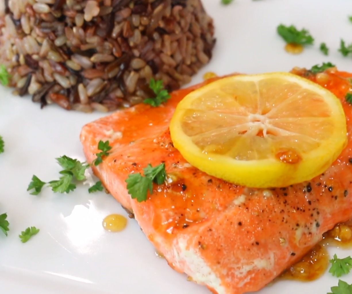 Sweet Honey Garlic Salmon