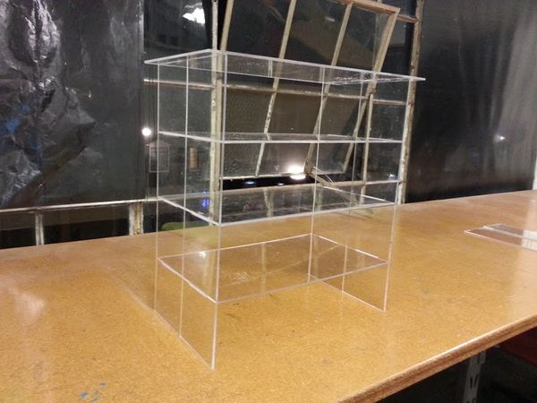 Acrylic Shoe Shelf
