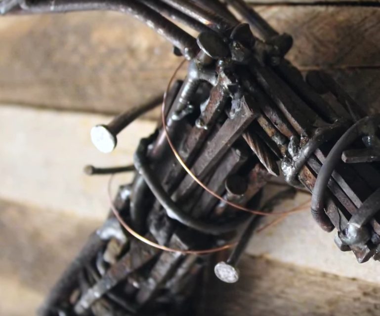 Make a (Working!) Steampunk Hammer From Reclaimed Nails