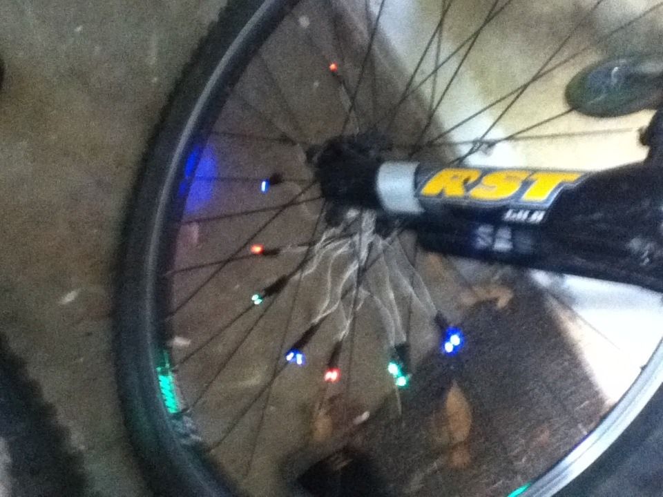 Light Up Bike Spokes