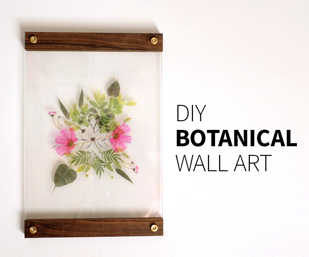 DIY Botanical Wall Art