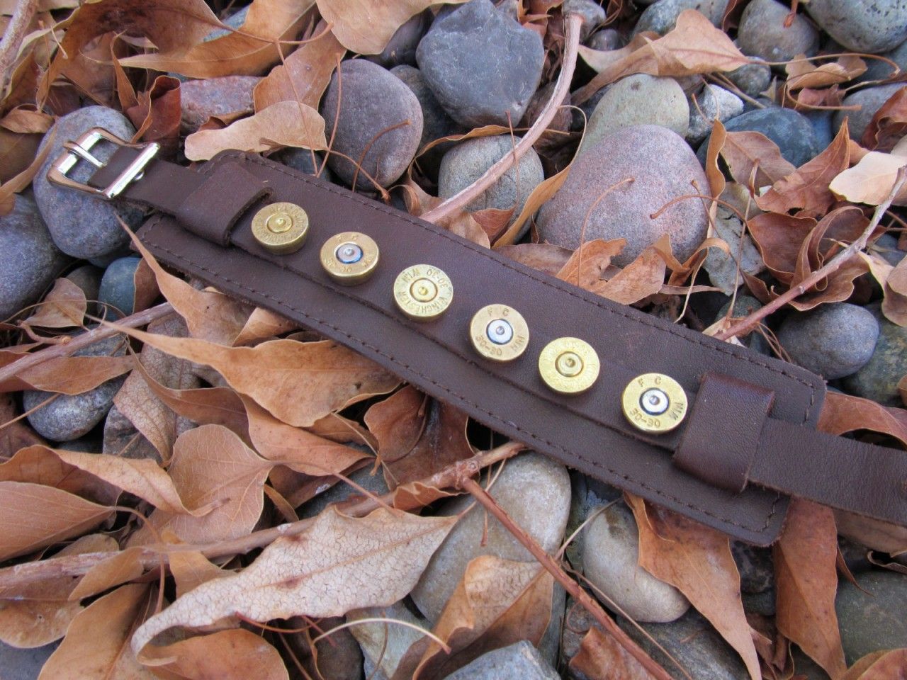 Bullet Studded Cuff Bracelet