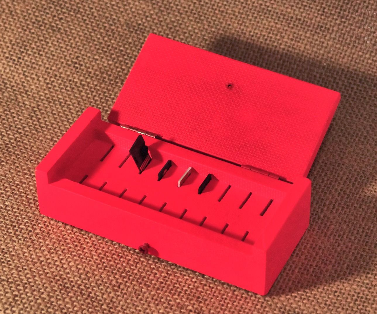 Robust MicroSD Card Holder