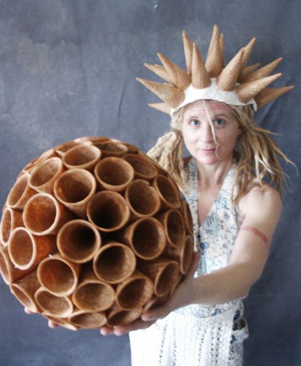 How to Make an Ice-cream Cone Buckyball