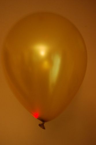 Flyies, a Flying LED Throwie Mod