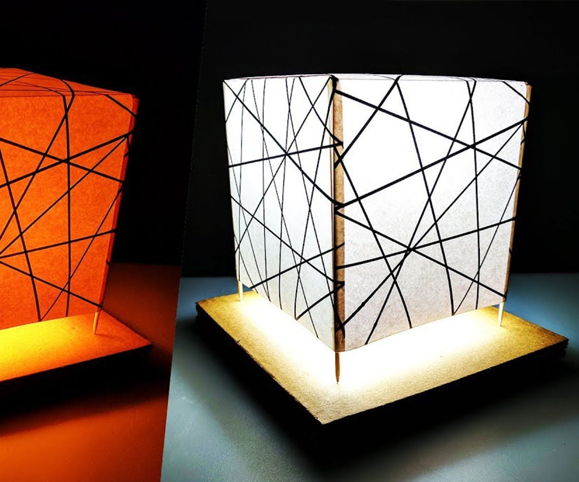 Lamp making. Lamp making
