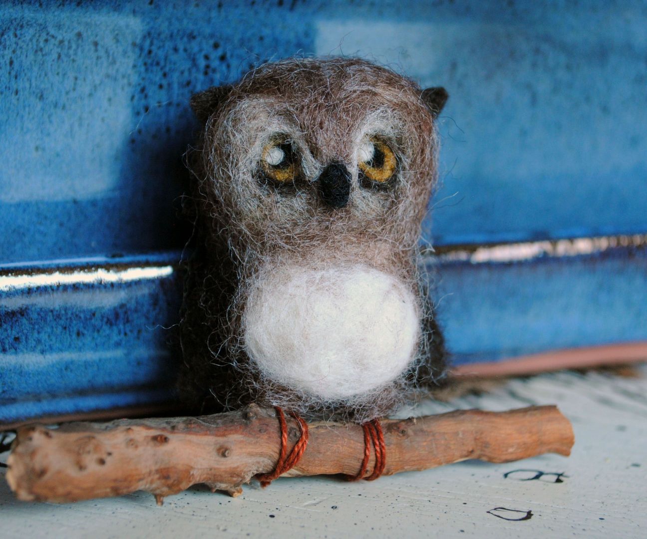 Needle Felted Owl