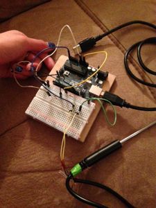 Temperature Sensor With LED : 7 Steps - Instructables