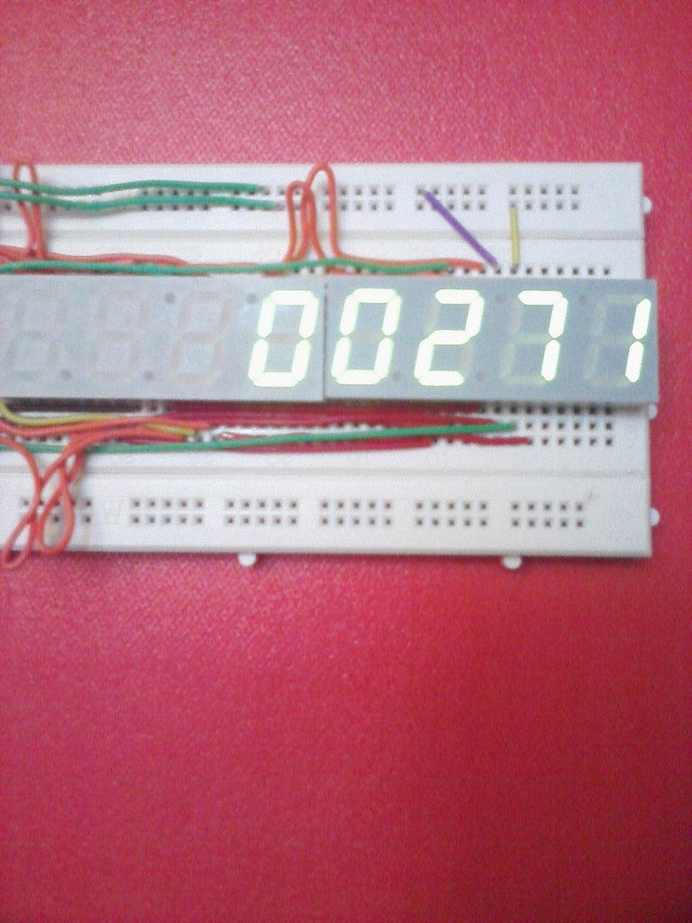 Uploading 5-Digit Arduino Counter Code