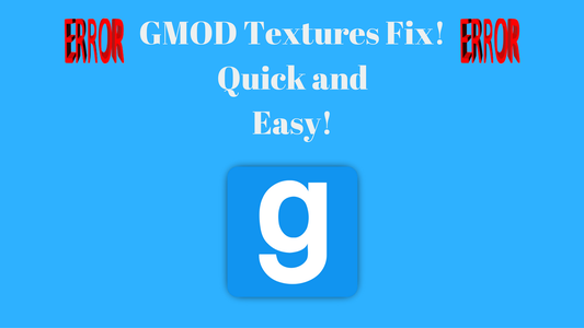 GMOD Textures Fix Download - Fix Error Signs! - Instructables
