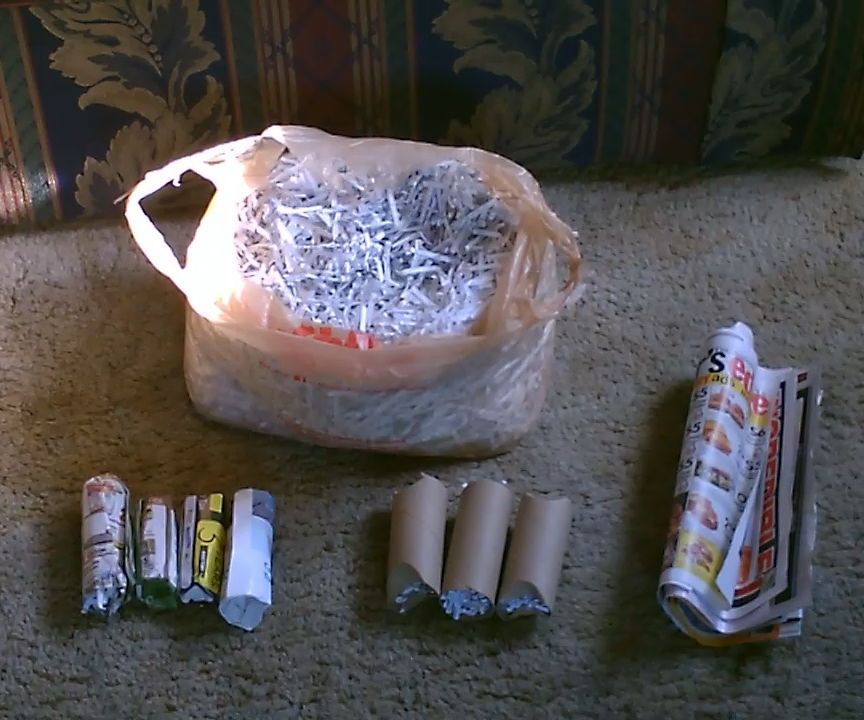 Cook Using Junk Mail - Make (Paper Logs) - Burn in a Rocket Stove! - Free Fuel!