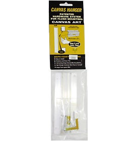 Use Flush Mounting for Canvas Art to Mount Canvases on the Wall, As Well As Picture Frames on the Canvases
