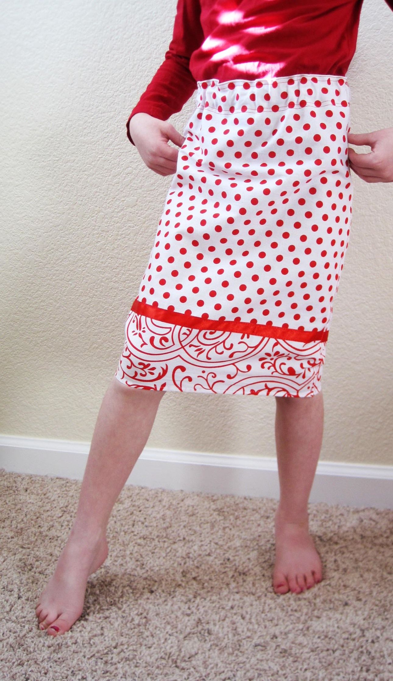 Dish Towel to Skirt