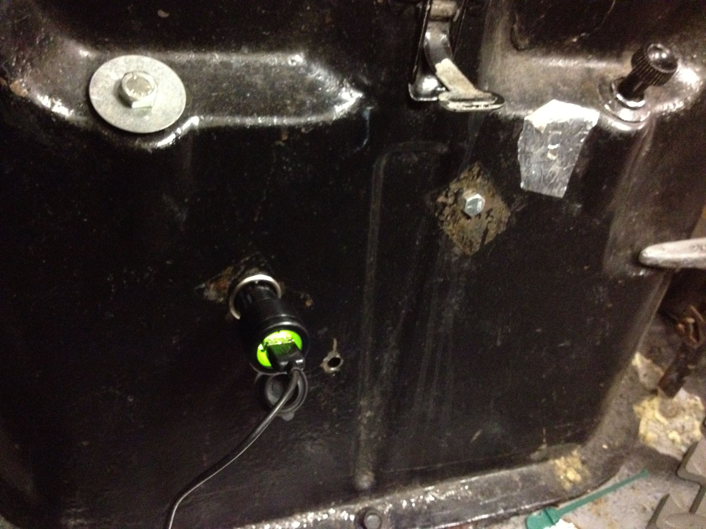 Adding a PowerPort to Mid-Century Van Doghouse