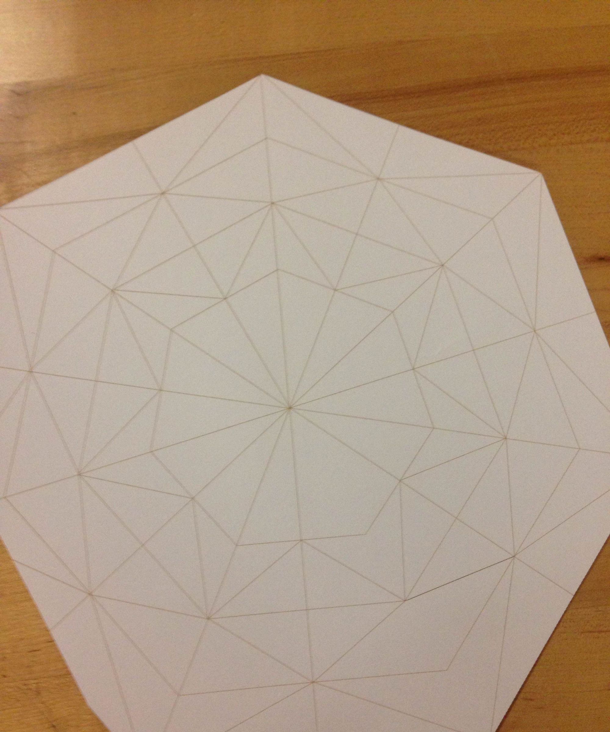 folding paper with a laser cutter
