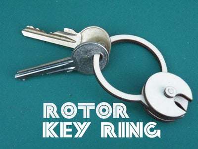 Rotor Key Ring