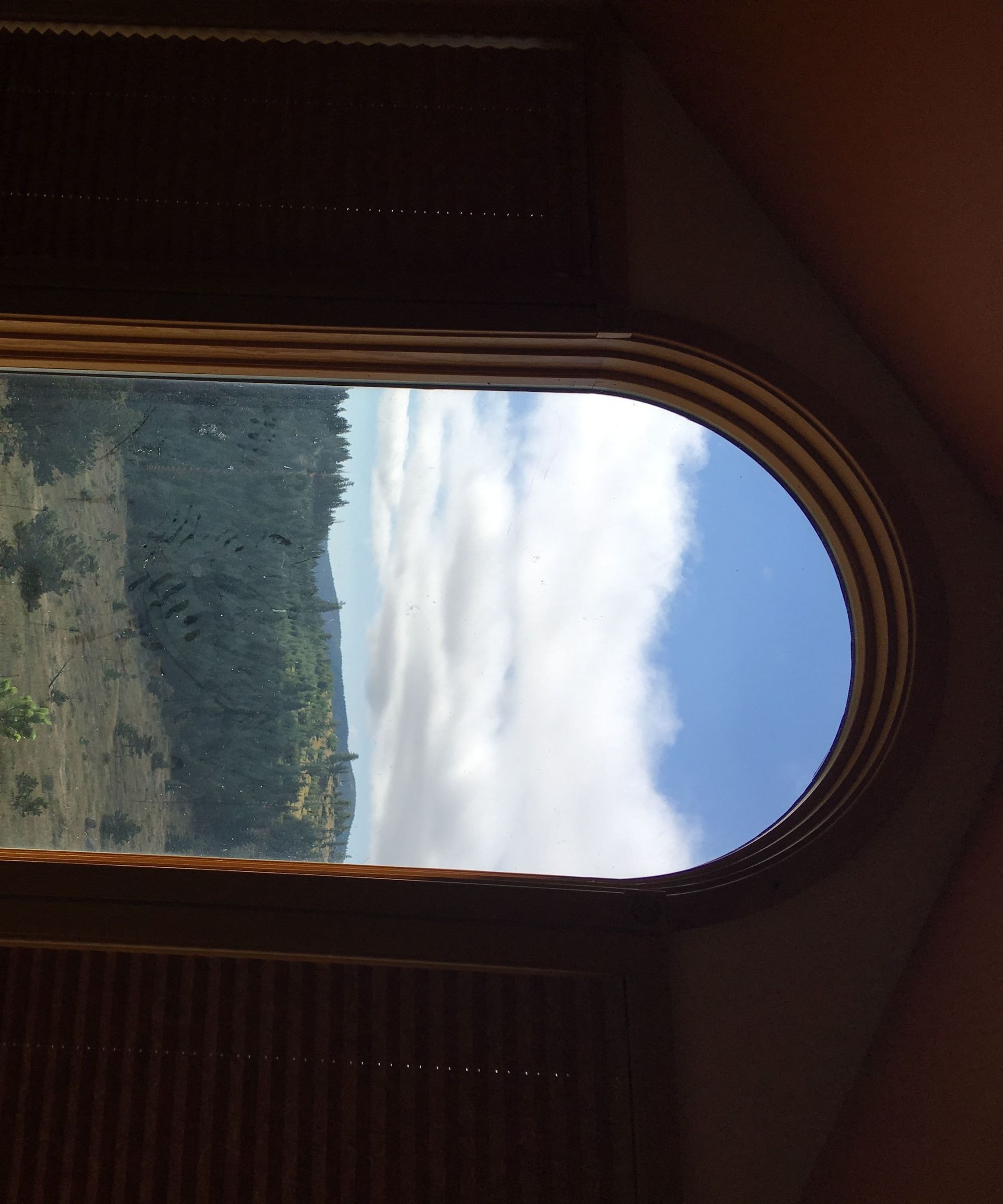 Odd-Shaped Window Treatment