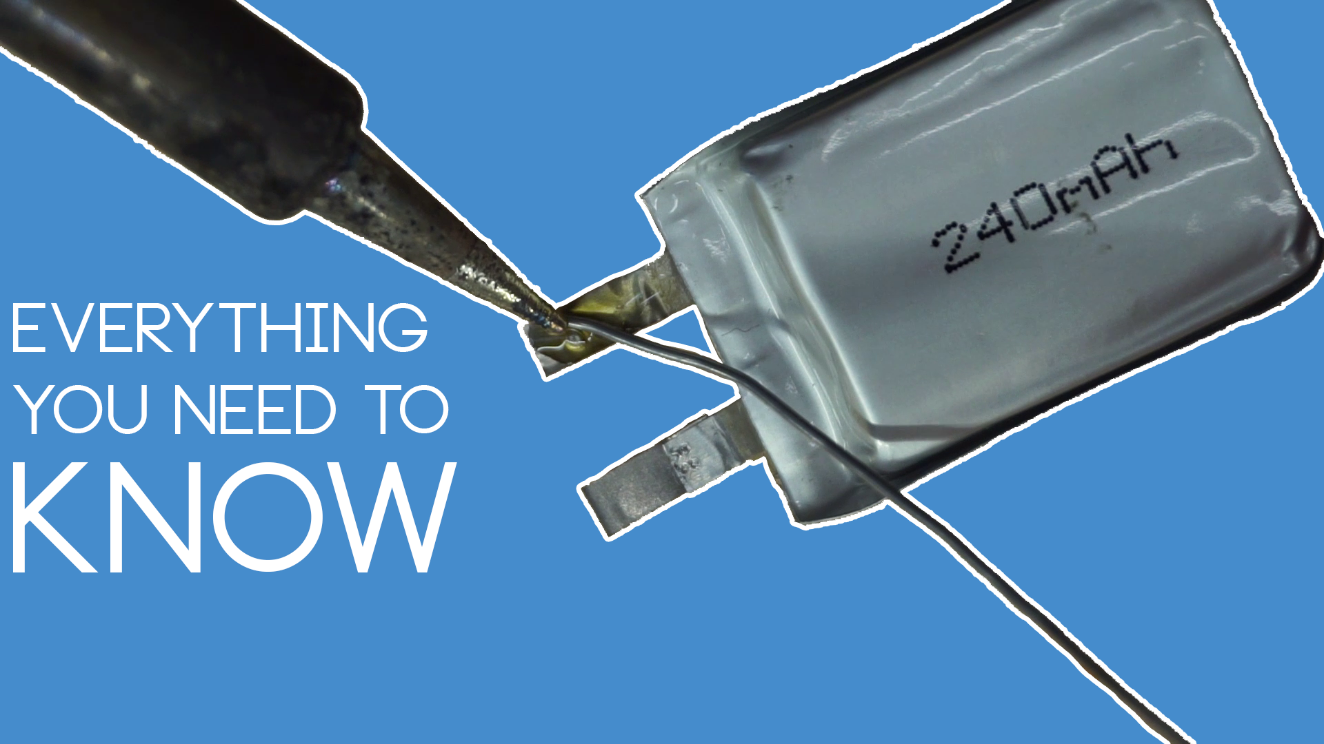 How to Solder LiPo Batteries Correctly Instructables