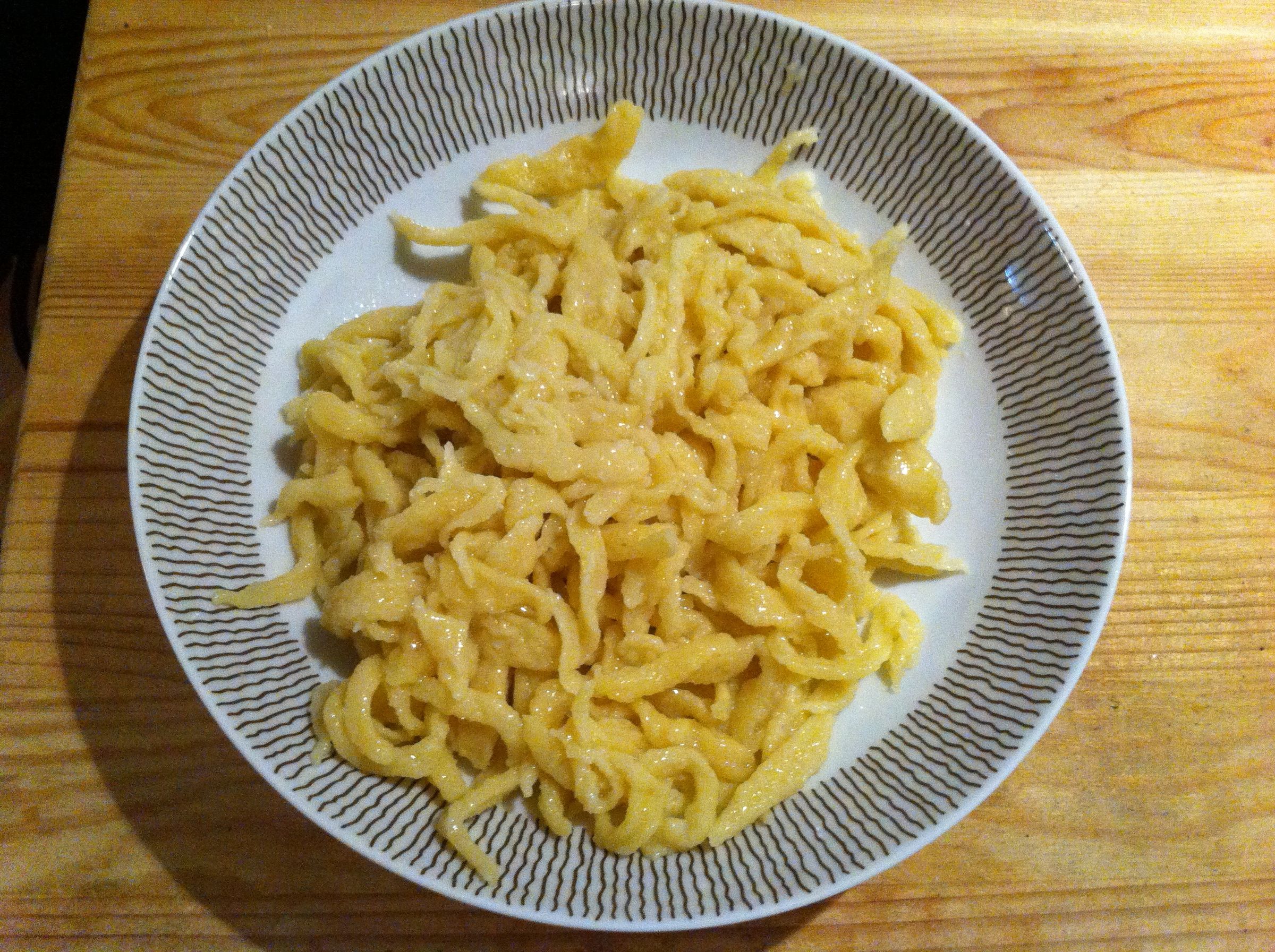 How to Make Spaetzle - a Traditional Swabian/Southern German Kind of Noodle