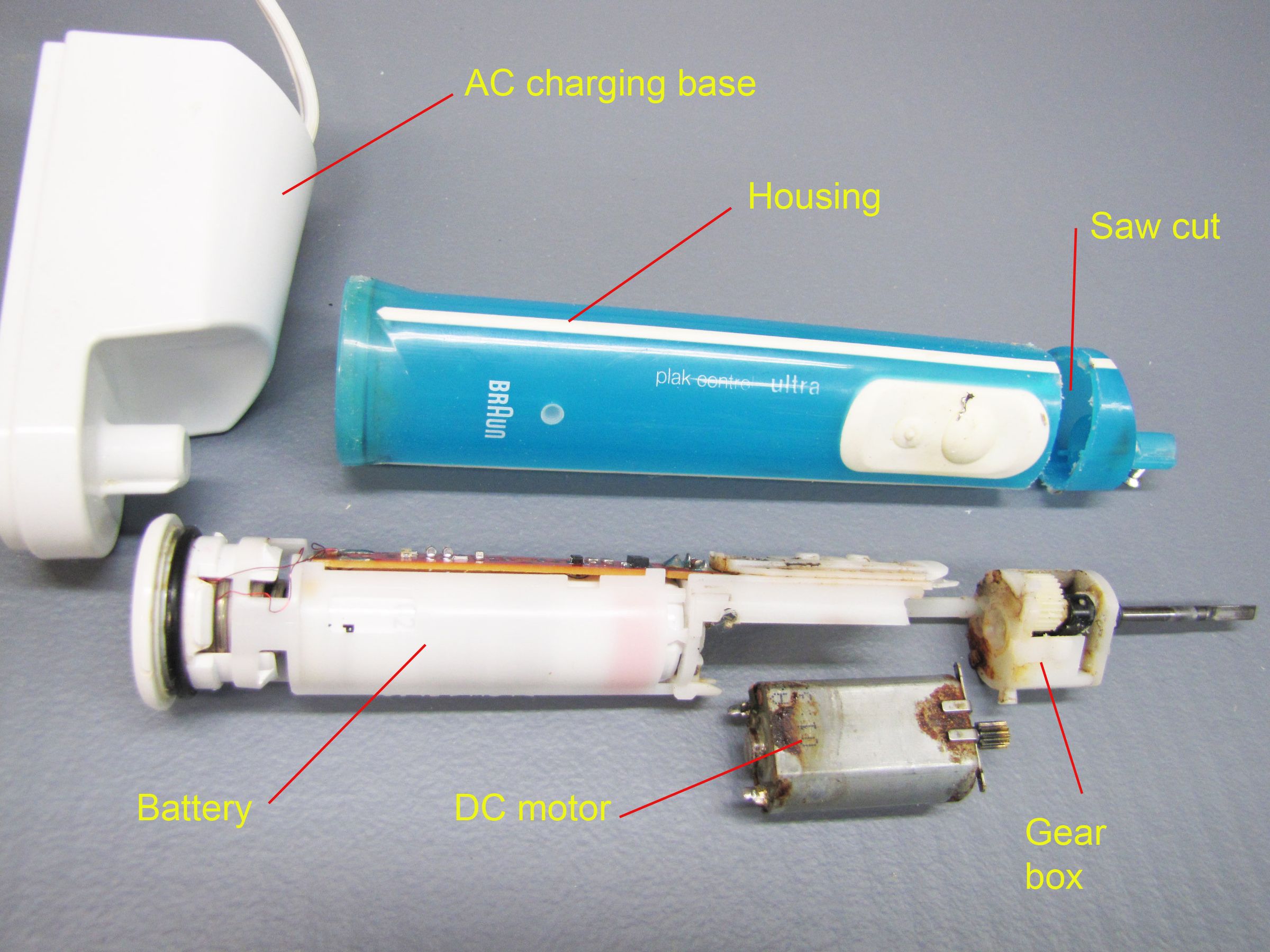 Tooth Torch - Recycled Electric Tooth Brush Turned Into an LED Flashlight