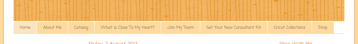Edit / Add to Your Blog Pages