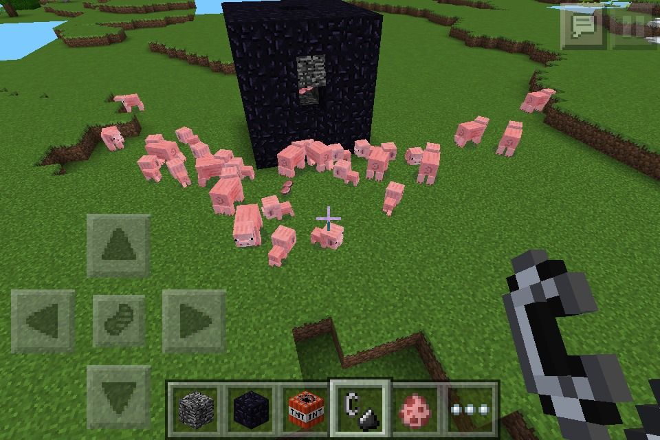 Minecraft Pe Pig Cannon