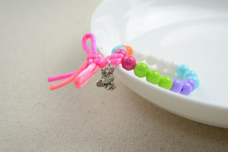 Easter Crafts for Kids- How to Make Bracelets With Charms for Kids