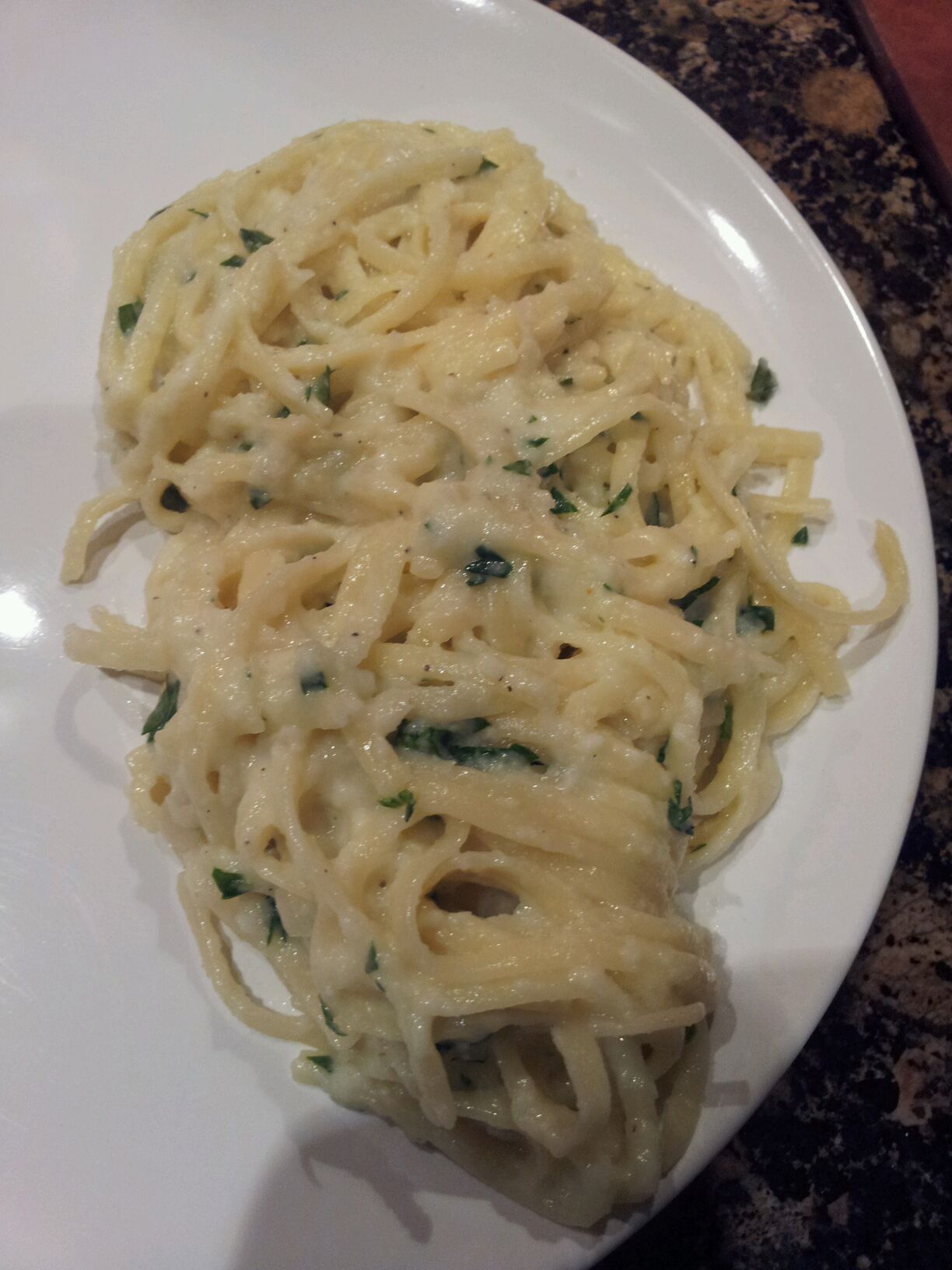 Healthy Fettuccine With Hidden Vegetables