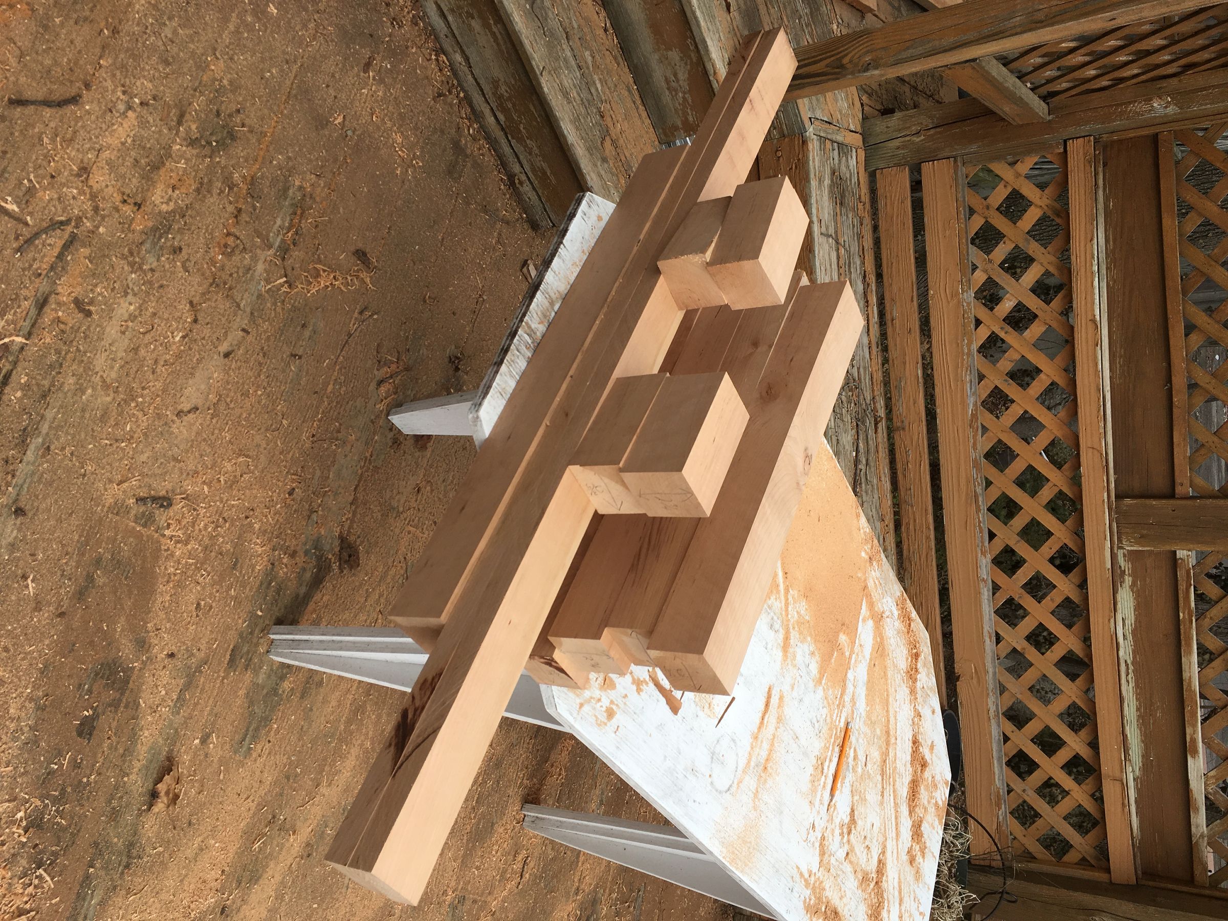 Live Edge Black Walnut and Cherry Hayrake Dining Room Table : 11 Steps ...