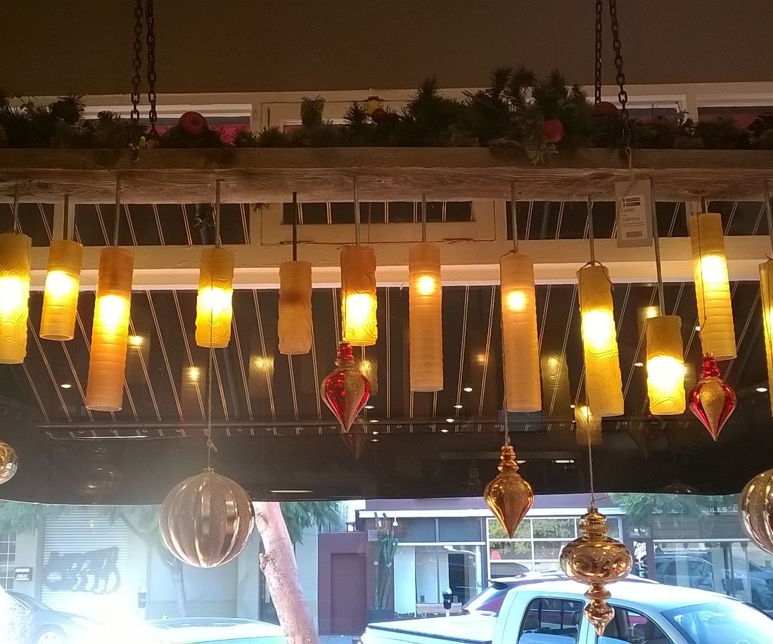 Custom Modern Primitive Lighting Fixture