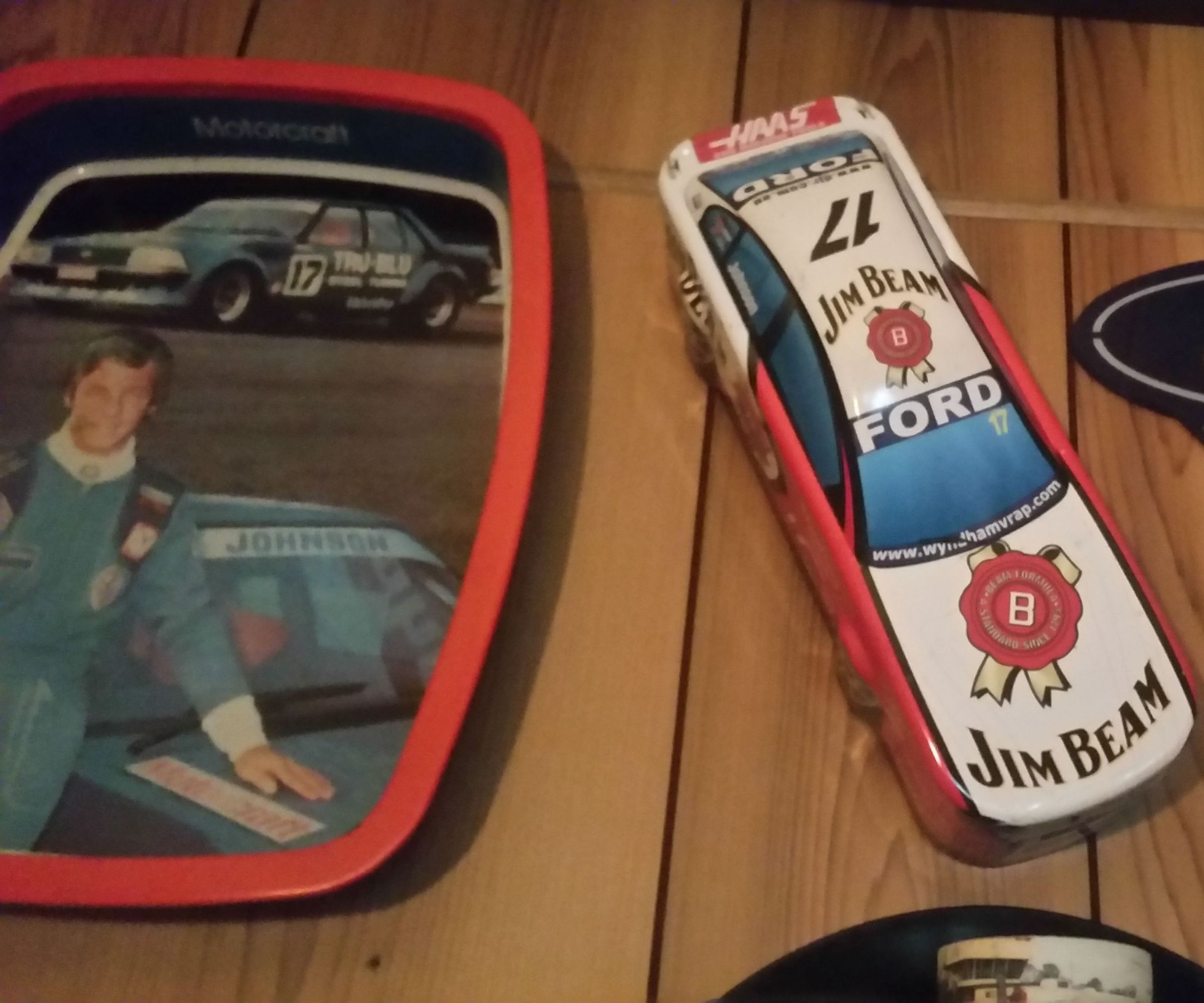 Hanging Tins on the Wall, No Damage.