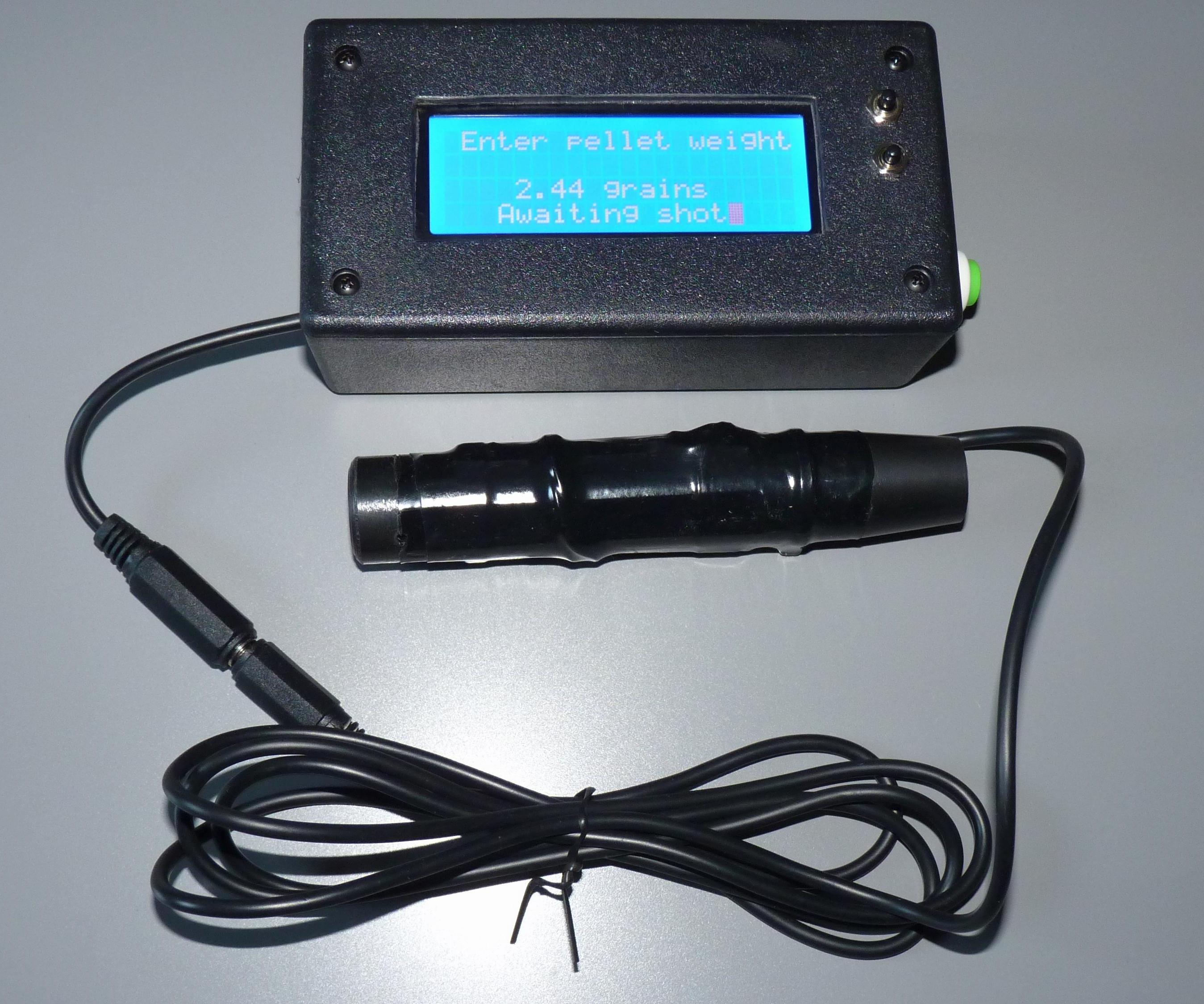 ARDUINO AIRGUN CHRONOGRAPH