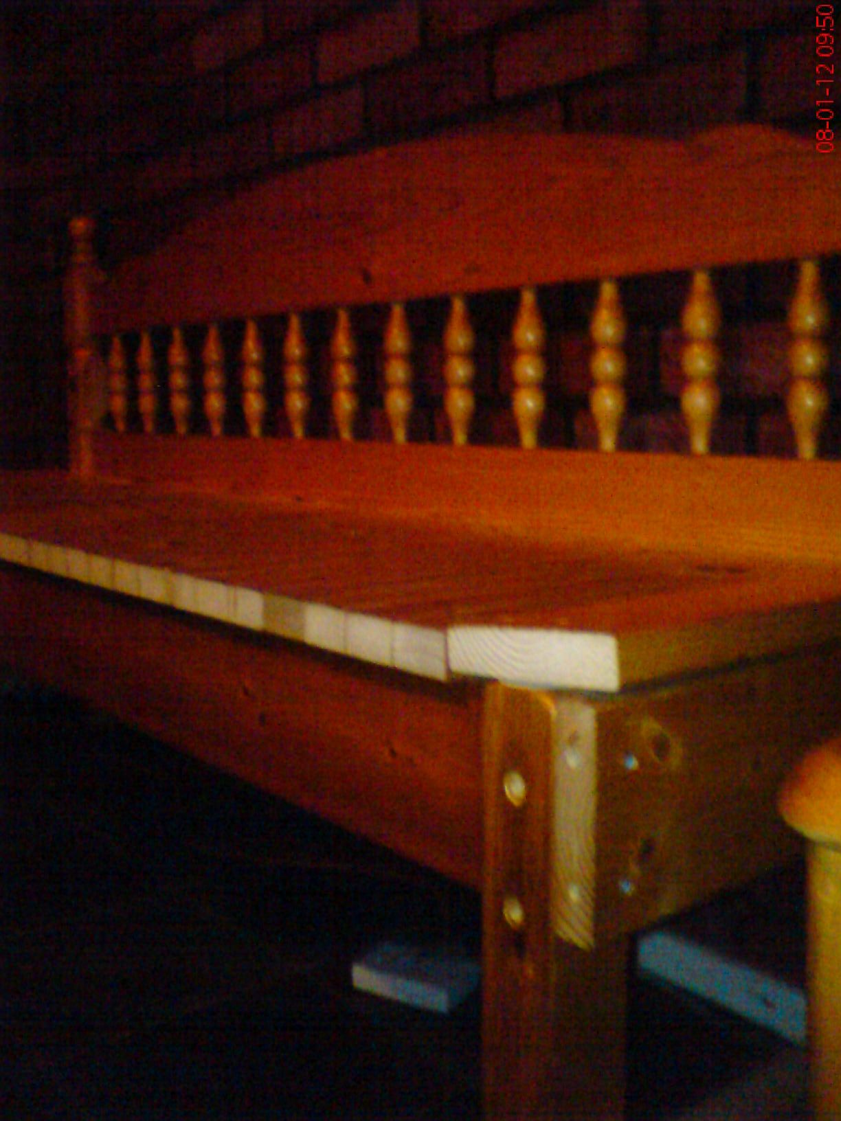 My Wooden Bed Bench Instructables