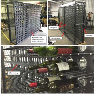 352 Bottle Steel Wine Rack : 7 Steps (with Pictures) - Instructables
