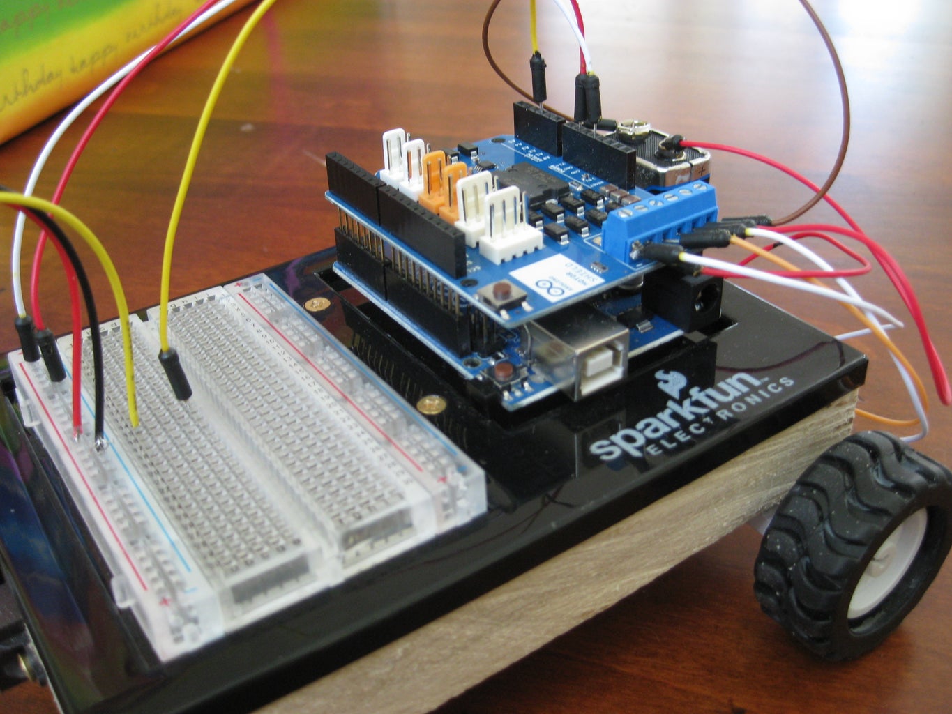 Carduino- a Simple Arduino Robotics Platform With Its Own Library : 14 ...